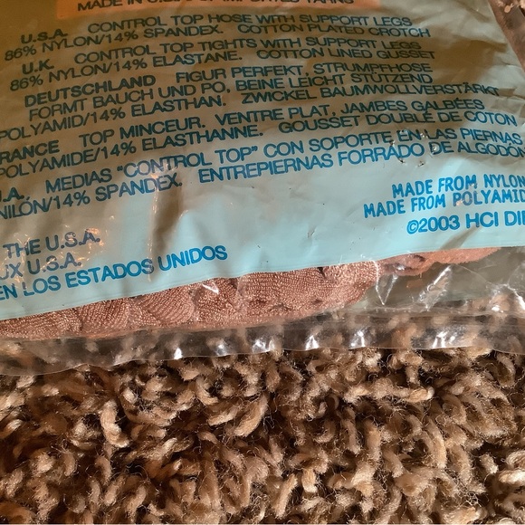 Silkies moderate control top sheer pantyhose, nude, size: L - Picture 7 of 9